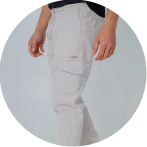 calca masculina de sarja jogger