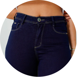 calca jeans feminina cintura alta