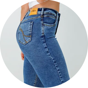 calca jeans feminina cigarrete
