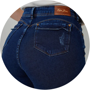 calca jeans feminina ajustada
