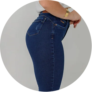 calca jeans feminina cigarrete