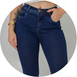 calca jeans feminina funcional