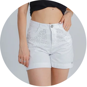 shorts jeans feminino comrpimento curto