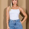 04 calca feminina jeans cigarrete slouchy cos alto azul 44