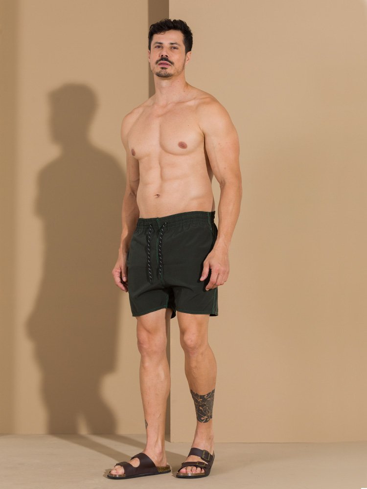 Bermuda Easton Militare Con Pinces