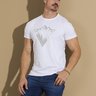 01 camiseta t shirt masculina slim seek your nature gola o