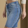 06 bermuda feminina jeans wide correntes
