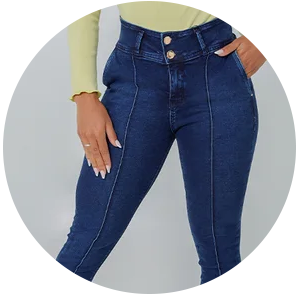 calca jeans cigarrete feminina azul1