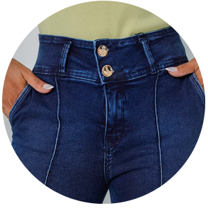 calca jeans cigarrete feminina azul4