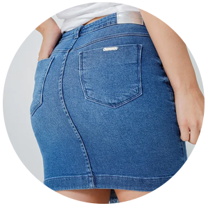 saia feminina assimetrica azul3
