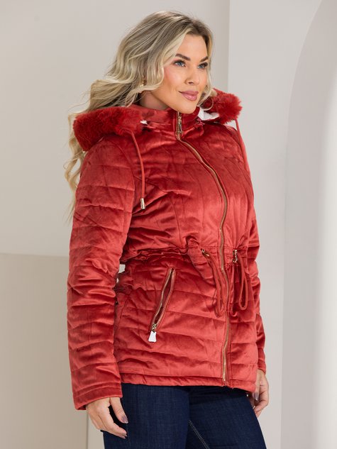 Jaqueta Parka Feminina Melhores Jaquetas Para Frio Casaco Fleece