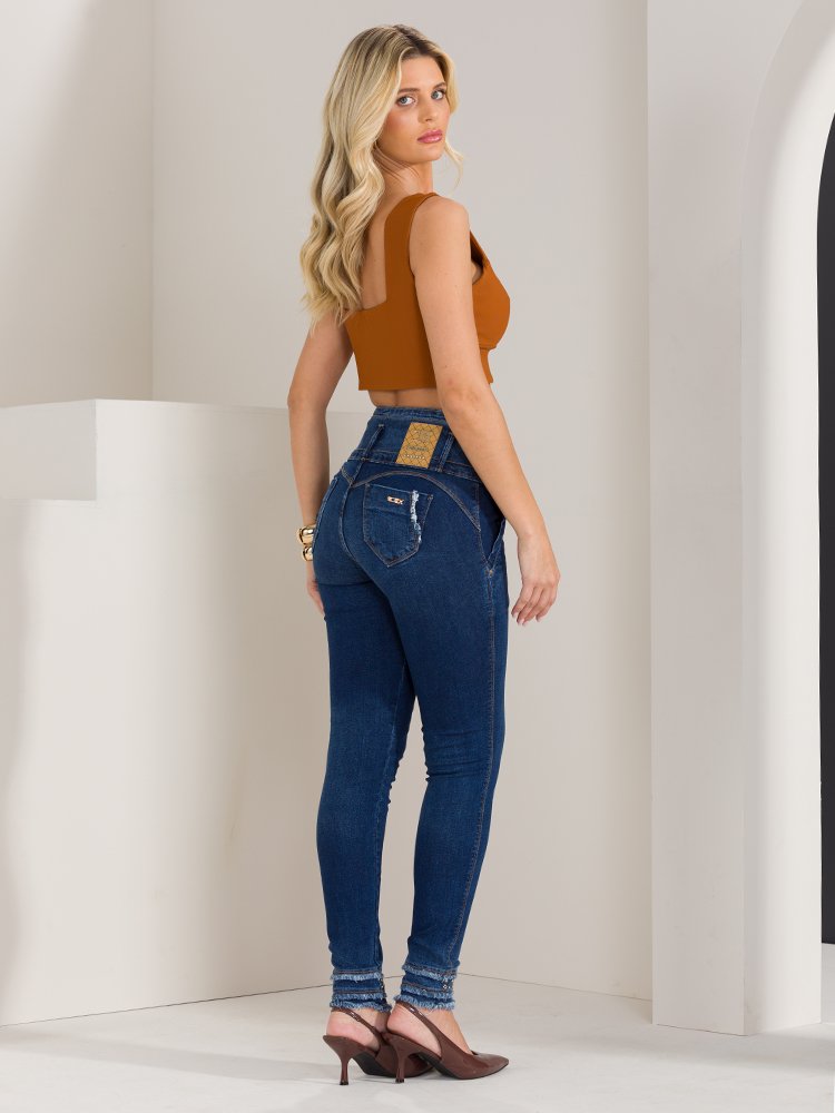 Imagem 2 - Cal&ccedil;a Feminina Jeans Skinny Mega Bumbum