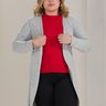 31 cardigan feminino de fio alongado meia estacao