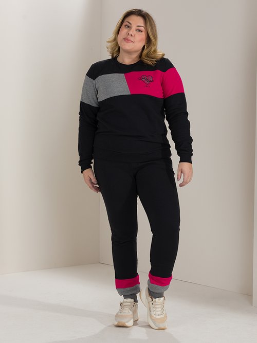 Casaco Conjunto De Moleton Feminino De Plush Conjunto Moletom