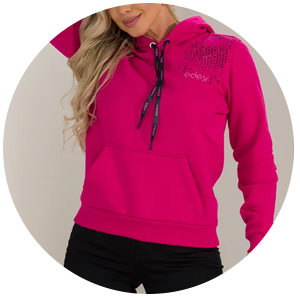 blusa feminina moletom canguru rosa