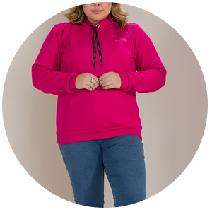 blusa feminina moletom canguru rosa2