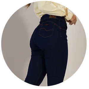 calca cigarrete feminina jeans modeladora