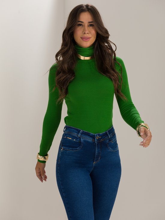 Wide Leg Blusa Transparente Com CalÃ§a Jeans CalÃ§a Pantalona Com