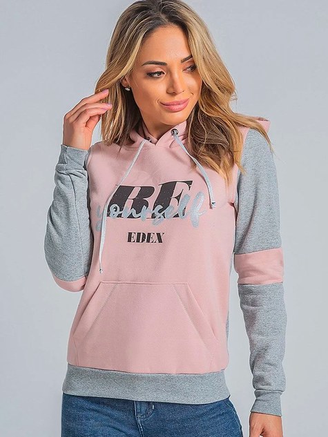 Blusa de Moletom Feminina Estampa Frontal