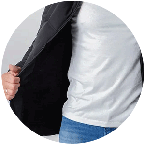 jaqueta masculina forro peluciado