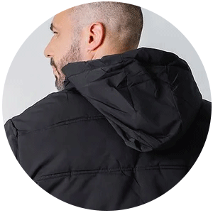 jaqueta masculina nylon forrada