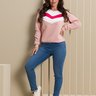03 blusa de moletom feminina sweet gola o off white c rosa m