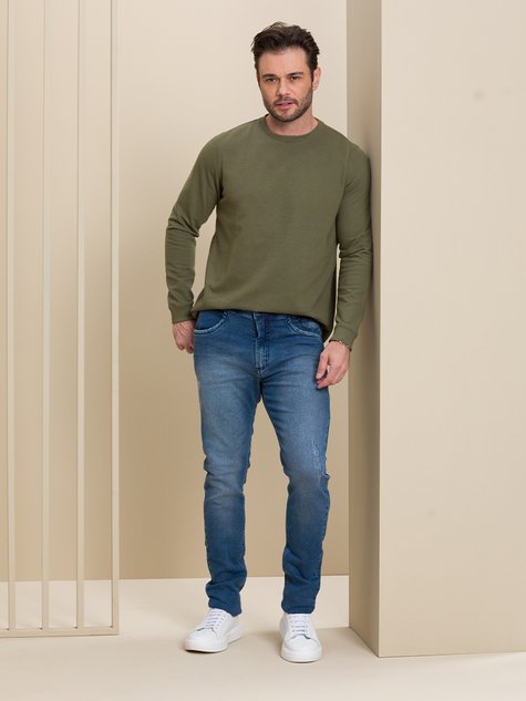 03 blusa masculina basica manga longa gola o palha g