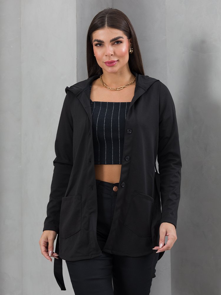 Parka Feminina Blusa Parka Preta Blusa Parka Blusa Parka