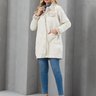 01 jaqueta feminina sarja oversized forrada off white m
