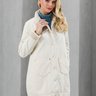 04 jaqueta feminina sarja oversized forrada off white m