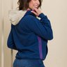 01 blusa de moletom feminina capuz ajustavel azul g2