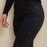 07 calca feminina jeans skinny taxas metalicas preto 38