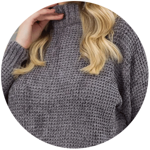 blusa de tricot feminina