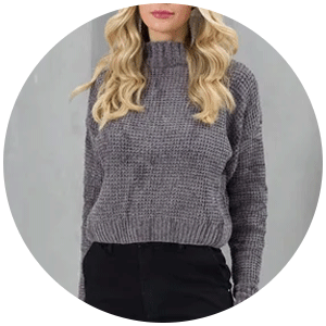 blusa feminina tricot mousse