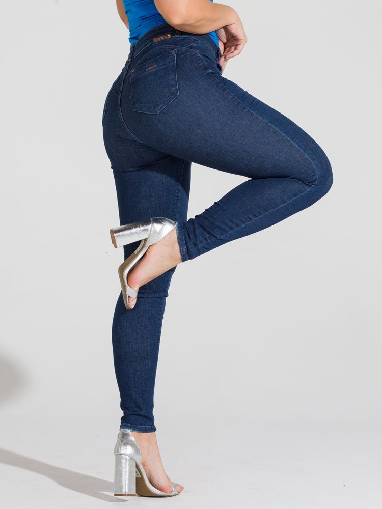 Imagem 4 - Cal&ccedil;a Feminina Jeans Skinny Levanta Bumbum