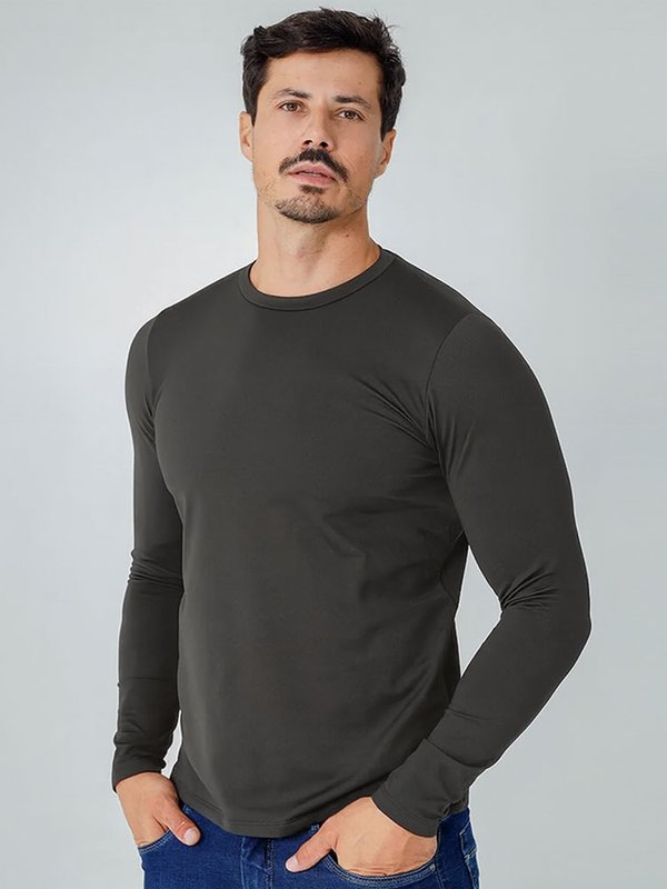 Blusa Masculina Dry Fit UV 50+ Manga Longa
