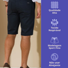 11 bermuda masculina sarja sport fino nao desbota