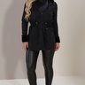 06 parka feminina jeans alongada diamante negro preto g2