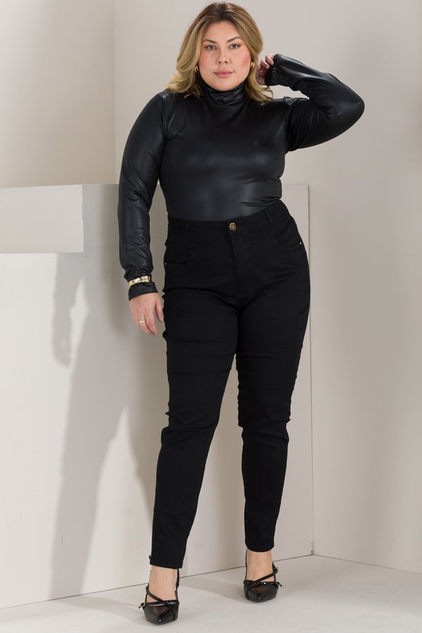 Calça Feminina Sarja Plus Size Tex Denim