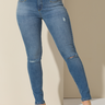72 calca feminina jeans skinny destroyed