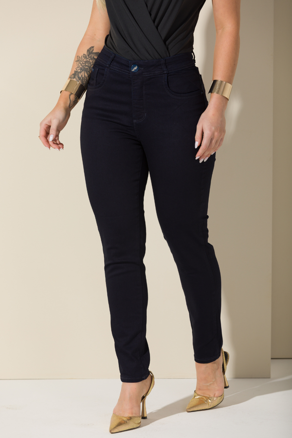 Calça Feminina Jeans Cropped Empina Bumbum Calça Feminina Jeans Cropped Empina Bumbum