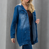 05 jaqueta feminina jeans oversized borboleta
