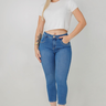 03 calca feminina jeans capri modeladora niina azul 36