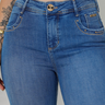 04 calca feminina jeans capri modeladora niina azul 36