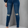 78 calca feminina jeans skinny destroyed
