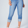 11 calca feminina jeans capri skinny modeladora