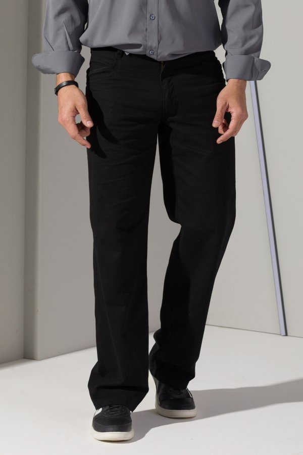 Calça Masculina Sarja Slim Ozon Denim