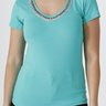 07 camiseta t shirt feminina gola v bordada