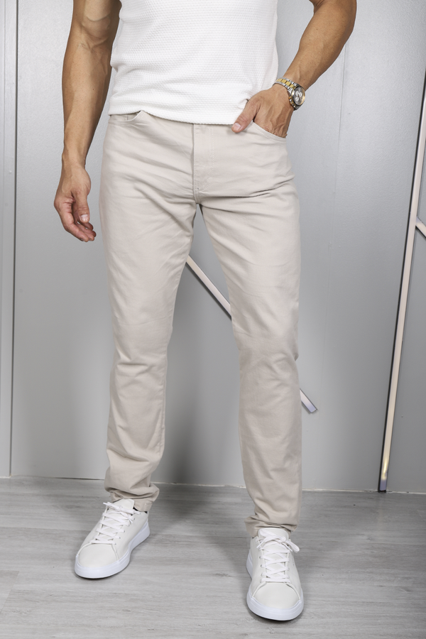 Calça Masculina Sarja Social Slim Tex Denim