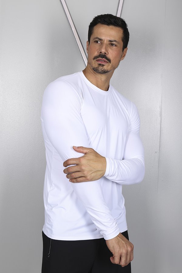 Blusa Masculina Dry Fit UV 50+ Manga Longa